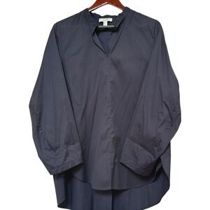 COS Navy Blouse
